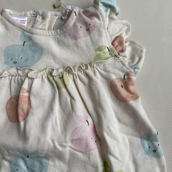 Zara baby ruffle trim jumpsuit 3-6 month - Picture 5 of 12